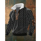 Jersey polar de cuello alto para hombre, cálido y ligero - Foto 10