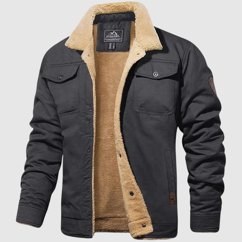 Chaqueta bomber cálida para hombre, cómoda y versátil - Foto 2