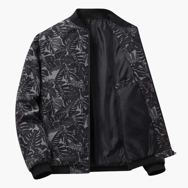 Chaqueta bomber clásica para hombre, suave y favorecedora - Foto 1