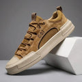 Zapatillas urbanas de piel con malla para hombre | Antonio - Foto 1
