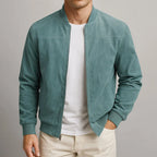 Chaqueta bomber de cuello estructurado para hombre - Foto 4