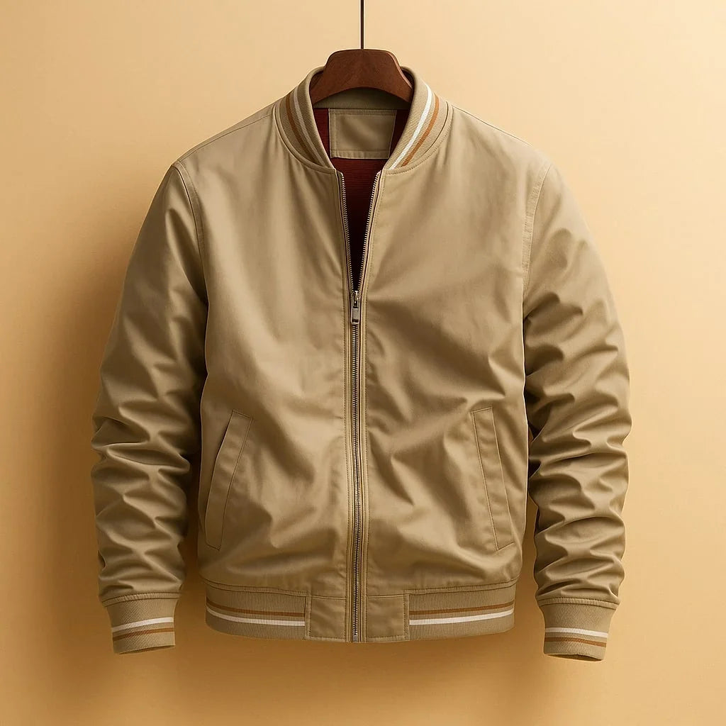 Chaqueta bomber versátil para hombre, ligera y refinada - Foto 4