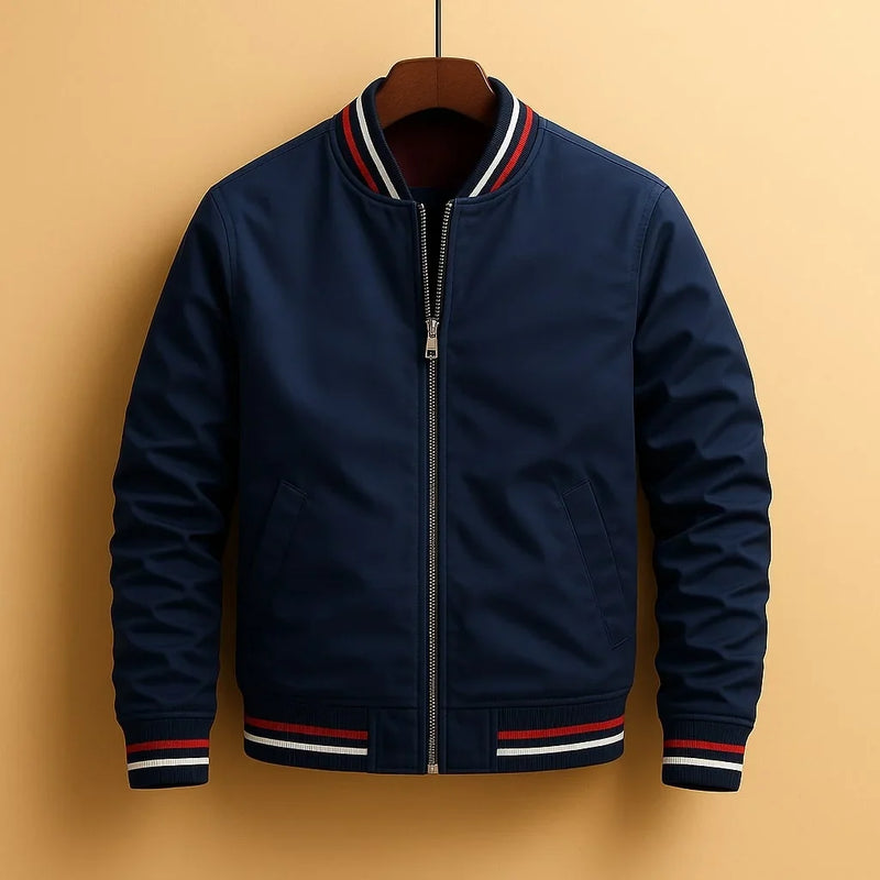Chaqueta bomber versátil para hombre, ligera y refinada - Foto 1