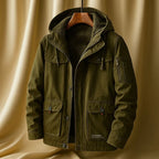 Chaqueta con capucha y bolsillos para hombre, estilo urbano - Foto 3