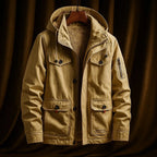 Chaqueta con capucha y bolsillos para hombre, estilo urbano - Foto 1
