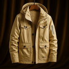 Chaqueta con capucha y bolsillos para hombre, estilo urbano - Foto 2