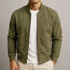 Chaqueta bomber de cuello estructurado para hombre - Foto 3