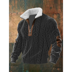 Jersey polar de cuello alto para hombre, cálido y ligero - Foto 3