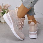 Zapatillas de malla con detalles brillantes – María - Foto 19