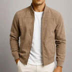 Chaqueta bomber de cuello estructurado para hombre - Foto 1