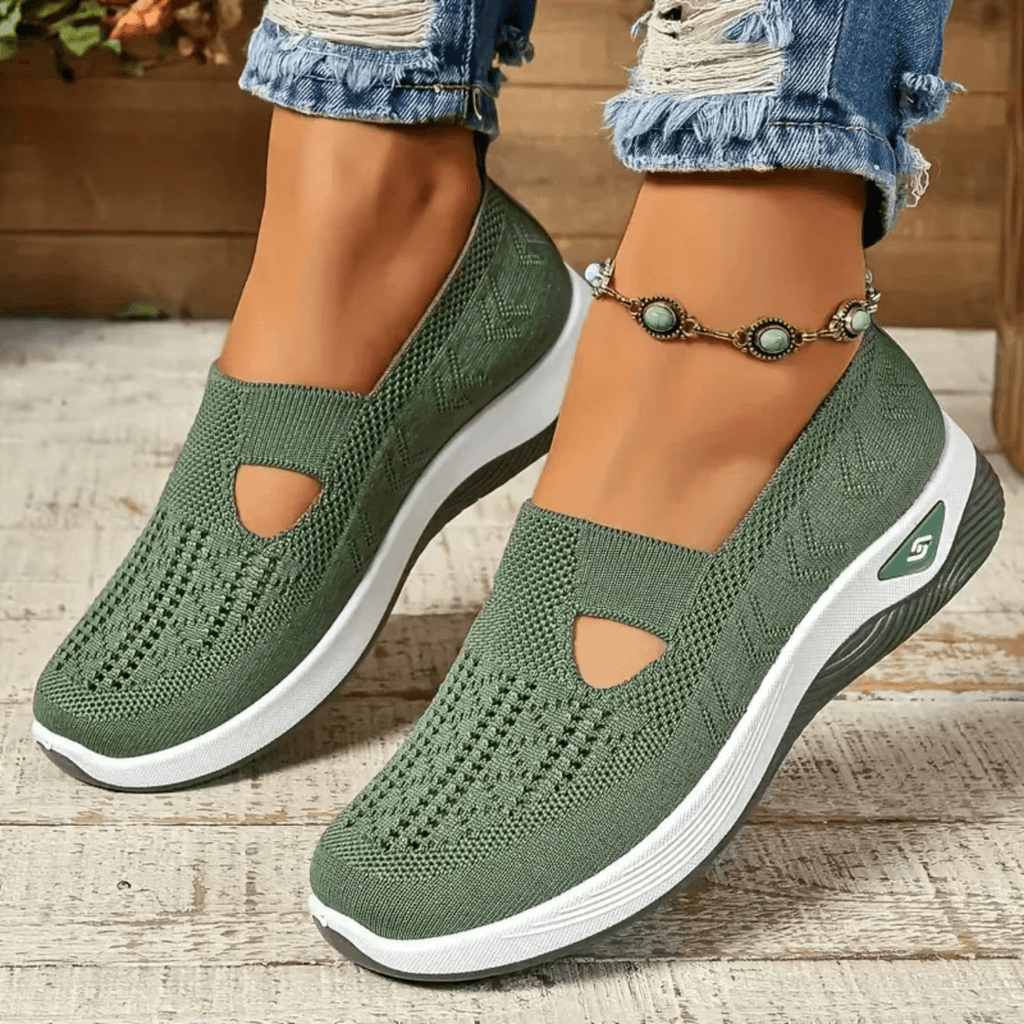 Zapatillas slip-on con plataforma para mujer | Marta - Foto 2