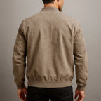 Chaqueta bomber de cuello estructurado para hombre - Foto 6
