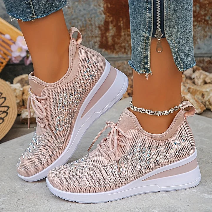 Zapatillas de malla con detalles brillantes – María - Foto 22