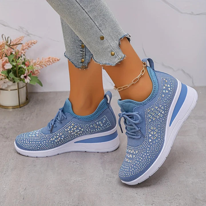 Zapatillas de malla con detalles brillantes – María - Foto 23