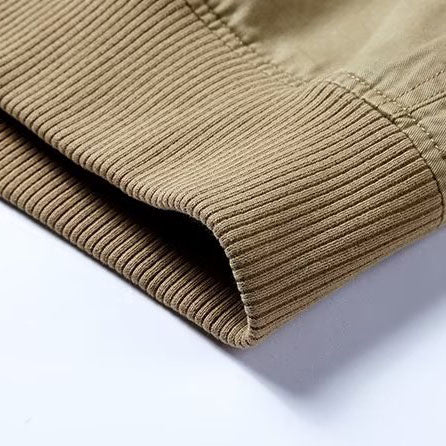 Chaqueta bomber vintage para hombre con cremallera metálica - Foto 6