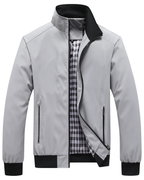 Chaqueta ligera de corte recto con cremallera – Bruno - Foto 6