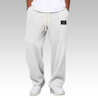 Pantalón ancho de hombre con cordón, cómodo y relajado - Foto 2