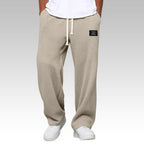 Pantalón ancho de hombre con cordón, cómodo y relajado - Foto 4