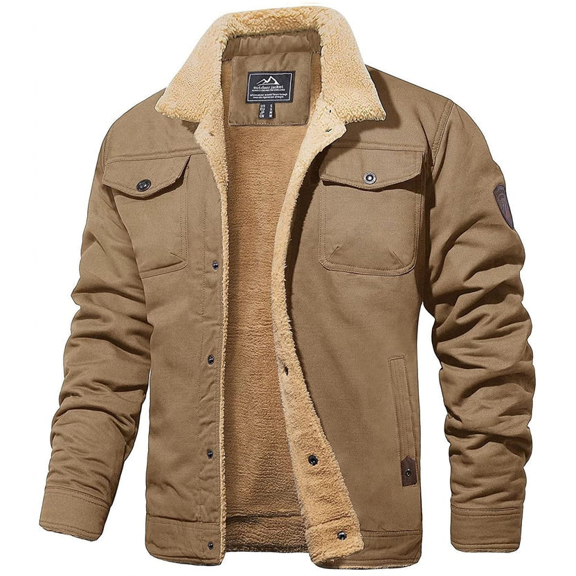 Chaqueta bomber cálida para hombre, cómoda y versátil - Foto 4