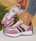 Zapatillas con suela elevada y cordones para mujer | Marisa - Foto 1