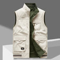 Chaleco de algodón para hombre con cinco bolsillos - Foto 1
