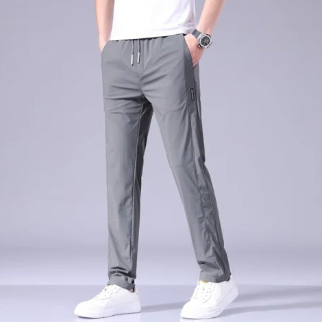 Pantalón elástico de hombre con corte limpio para cada día - Foto 8