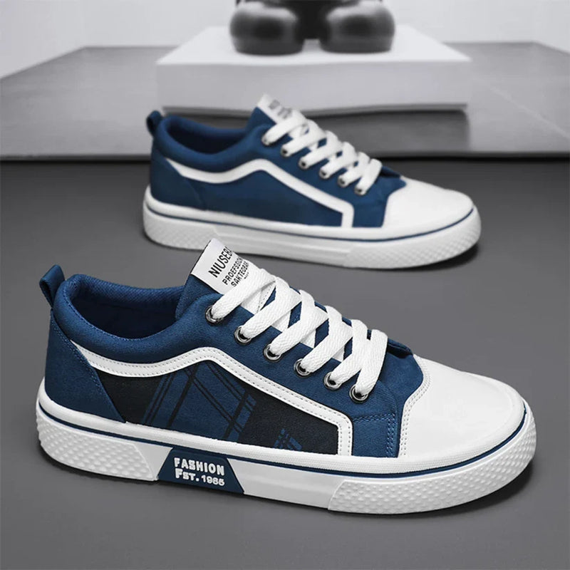 Zapatillas de tejido denim urbanas para hombre | Agustín - Foto 1