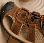 Sandalias de cuero con puntera cerrada hombre | Ricardo - Foto 6