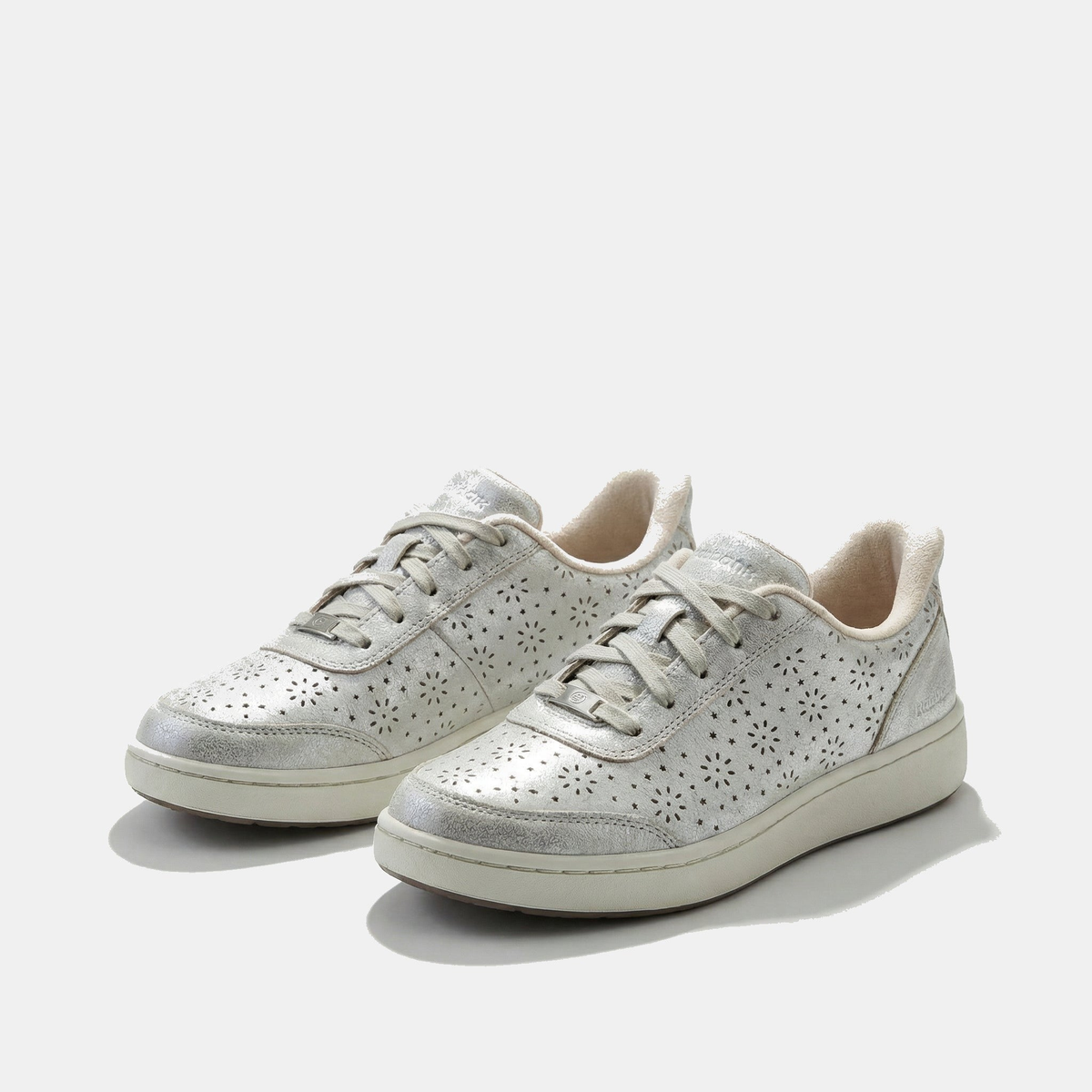 Zapatillas metalizadas manos libres para mujer | Olivia - Foto 1