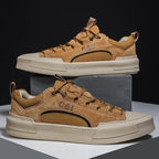 Zapatillas urbanas de piel con malla para hombre | Antonio - Foto 4