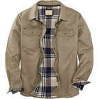 Chaqueta de algodón para hombre, ligera y de estilo vintage - Foto 3