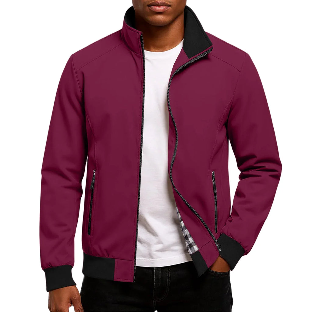 Chaqueta ligera de corte recto con cremallera – Bruno - Foto 7