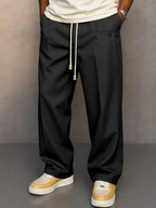 Pantalón de algodón de corte relajado para hombre – Izan - Foto 5