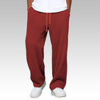 Pantalón ancho de hombre con cordón, cómodo y relajado - Foto 12