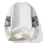 Jersey nórdico para hombre de punto grueso, cálido y suave - Foto 7