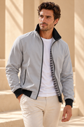 Chaqueta ligera de corte recto con cremallera – Bruno - Foto 1