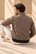 Chaqueta ligera de corte recto con cremallera – Bruno - Foto 5
