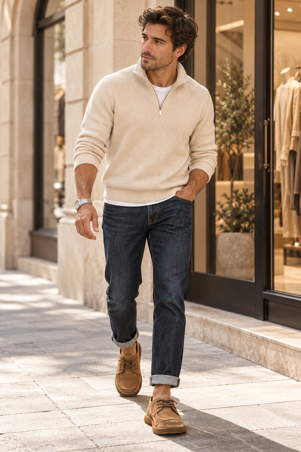 Zapatos de hombre efecto ante ligeros y cómodos – Mateo - Foto 3