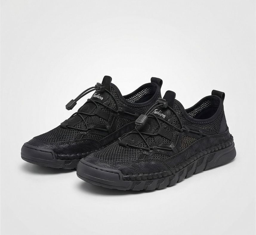 Zapatillas de malla con cierre rápido para mujer | Alicia - Foto 6