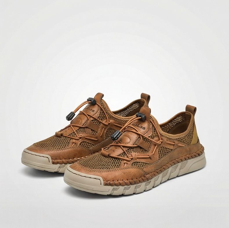 Zapatillas de malla con cierre rápido para mujer | Alicia - Foto 8