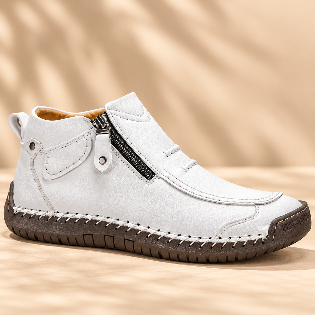 Zapatos de confort con cremallera para hombre | Leandro - Foto 6