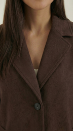 Abrigo largo oversize de lana para mujer, cálido y suave - Foto 4