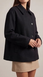 Abrigo oversize asimétrico para mujer, moderno y cálido - Foto 10