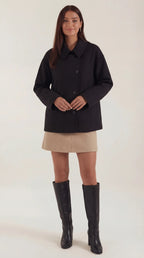 Abrigo oversize asimétrico para mujer, moderno y cálido - Foto 8