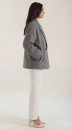Abrigo corto oversize para mujer, cálido y acogedor - Foto 10