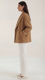 Abrigo corto oversize para mujer, cálido y acogedor - Foto 6