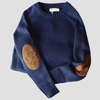 Jersey alpino de punto grueso para hombre con coderas - Foto 7