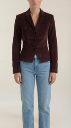 Blazer de terciopelo para mujer, elegante y favorecedor - Foto 3