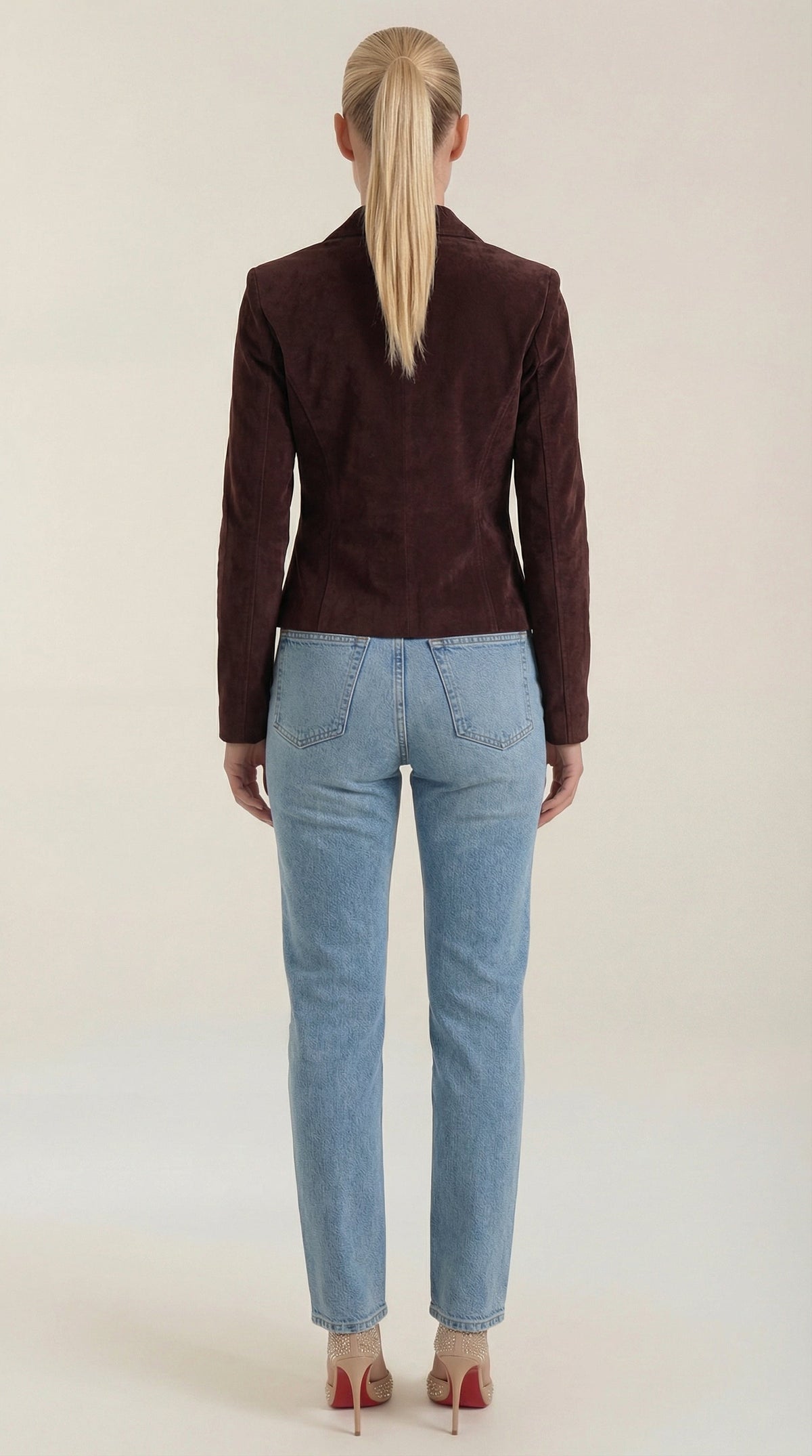 Blazer de terciopelo para mujer, elegante y favorecedor - Foto 4