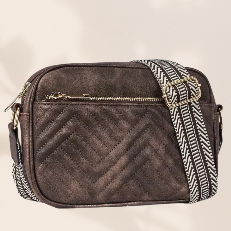 Bolso de hombro acolchado con correa ajustable – Valentina - Foto 8